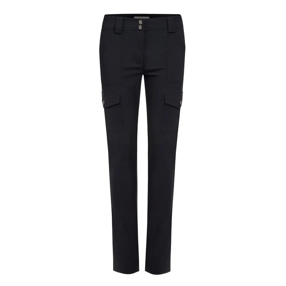 Anatomie The Kate Skinny Cargo Pant - Black - Size M - Picture 5 of 12